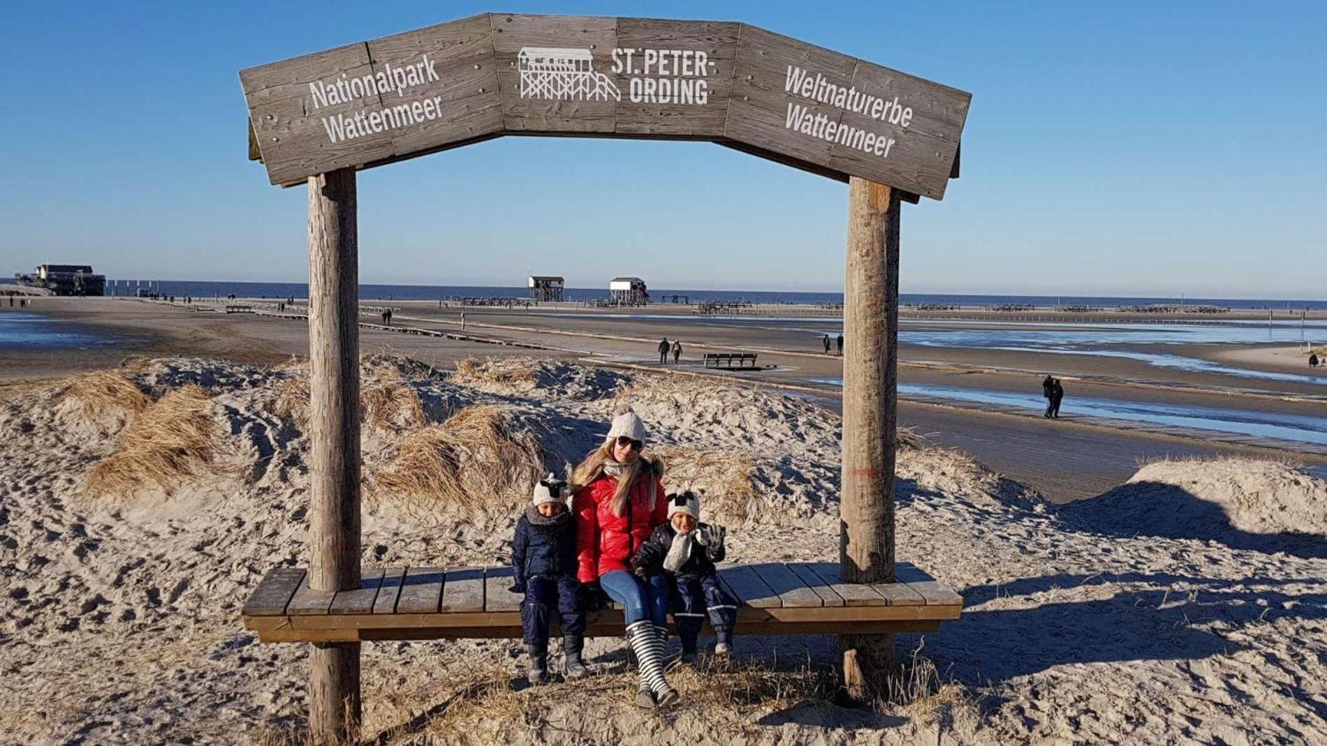 Haushaelfte-Poppenspaeler Sankt Peter-Ording Buitenkant foto